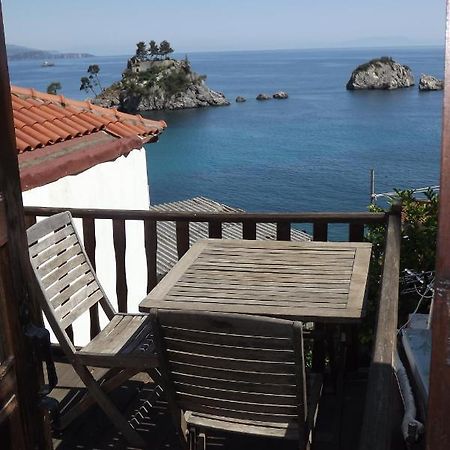 Apartamento Blaue Welle Haus Parga Exterior foto