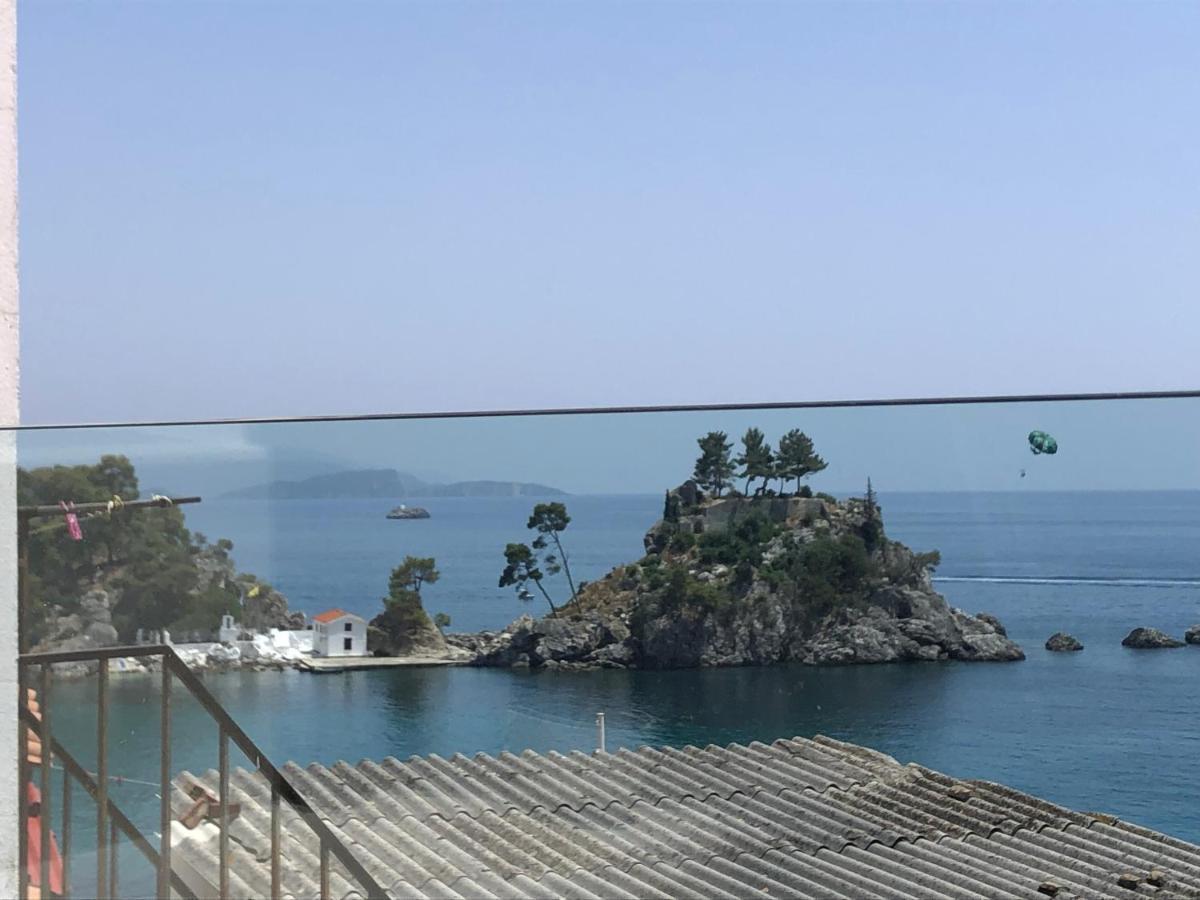 Apartamento Blaue Welle Haus Parga Exterior foto