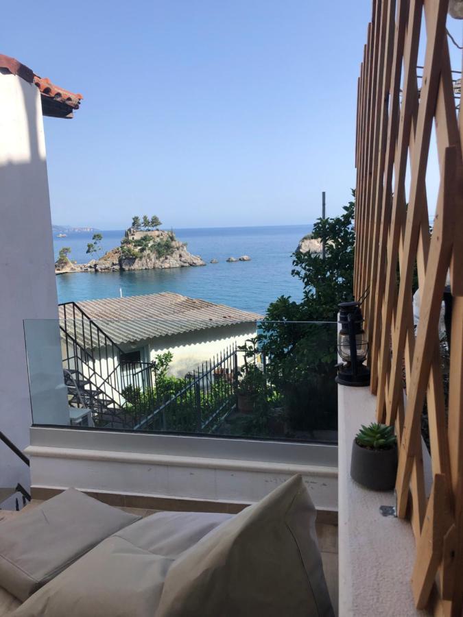 Apartamento Blaue Welle Haus Parga Exterior foto