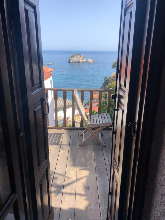 Apartamento Blaue Welle Haus Parga Exterior foto